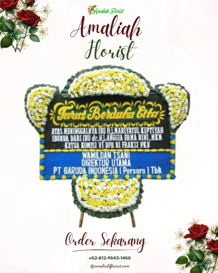 Papan Bunga Duka Lebung Gajah